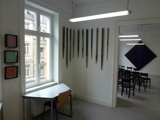 Ausstellungsrundgang in den Ateliers der wfk